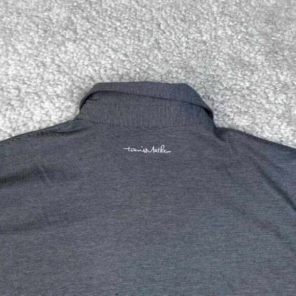 Travis Mathew Sunnyvale Polo Short Sleeve Shirt Grey Heather XL - Picture 7 of 9